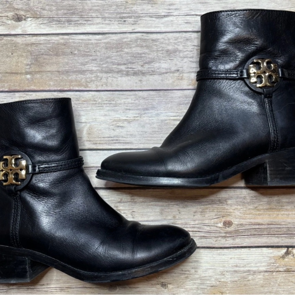 Tory Burch Black Ankle Boots